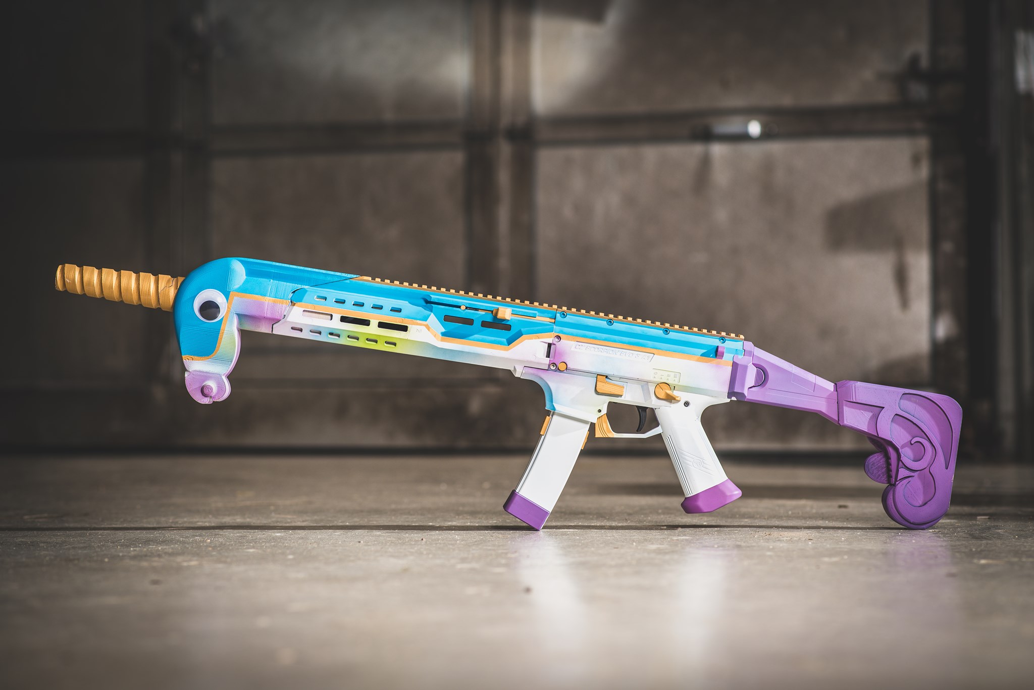 cz scorpion EVO 3 Unicorn VR Cerakote